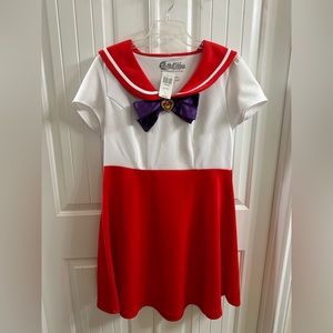 Sailor Moon Sailor Mars Cosplay Dress Plus Size 1